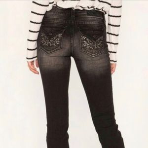 New Miss Me black Hailey skinny jeans